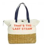 KATE SPADE（ケイトスペード） トートバッグ PXRU4112 257 THE LAST STRAW／COFFEE／CREAM