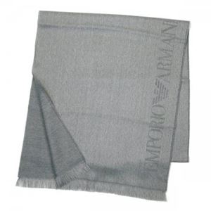【10月31日まで期間限定販売】EMPORIO ARMANI（エンポリオアルマーニ） マフラー 625019 15440 MARMO DI CARRARA LIGHT GREY