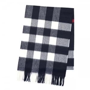 Burberry（バーバリー） マフラー 4100B NAVY CHECK