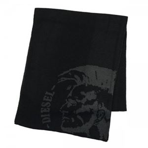 【10月31日まで期間限定販売】DIESEL（ディーゼル） マフラー 00SCKK 900 BLACK