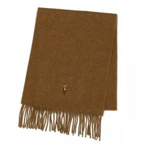 RalphLauren（ラルフローレン） マフラー 6F0200 36 CAMEL HTHR
