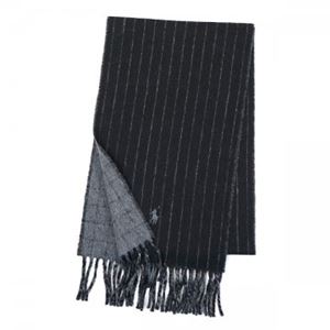 RalphLauren（ラルフローレン） マフラー 6F0206 1 BLACK／CHARCOAL