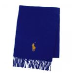 【10月31日まで期間限定販売】RalphLauren（ラルフローレン） マフラー 6F0212 412 STADIUM ROYAL