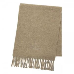 【10月31日まで期間限定販売】Vivienne Westwood（ヴィヴィアンウエストウッド） マフラー  S11 5300 OATMEAL