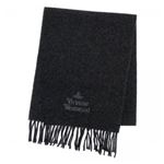 【10月31日まで期間限定販売】Vivienne Westwood（ヴィヴィアンウエストウッド） マフラー  S11 2100 CHARCOAL GREY