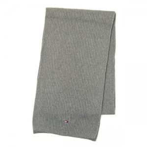 【10月31日まで期間限定販売】TOMMY HILFIGER（トミーヒルフィガー） マフラー  E357862627 43 SILVER FOG HTR