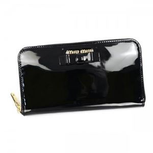 MIUMIU（ミュウミュウ） 長財布 5M0506 F0002 NERO