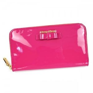MIUMIU（ミュウミュウ） 長財布 5M0506 F0505 PEONIA