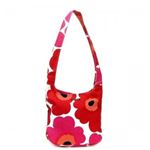 marimekko（マリメッコ） ナナメガケバッグ 26910 1 WHITE／ RED