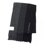 Calvin Klein（カルバンクライン） マフラー 77226 BLK BLACK／CHARCOAL