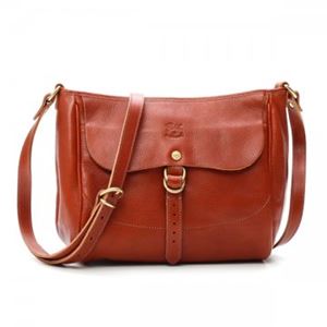 IL BISONTE（イルビソンテ） ナナメガケバッグ A2397 214 COGNAC