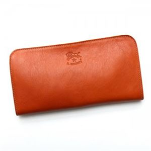 【2015年1月8日まで期間限定販売】IL BISONTE（イルビソンテ） 長財布L字ファスナー C0909 145 CARAMEL