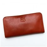 IL BISONTE（イルビソンテ） 長財布L字ファスナー C0909 214 COGNAC