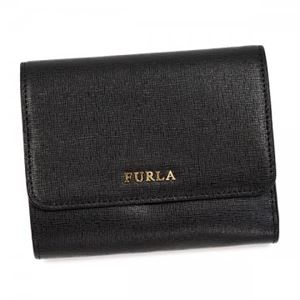 【9月15日まで限定販売】Furla（フルラ） 三つ折り財布（小銭入れ付） PN06 O60 ONYX