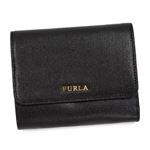 【9月15日まで限定販売】Furla（フルラ） 三つ折り財布（小銭入れ付） PN06 O60 ONYX