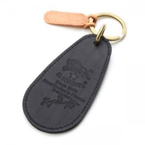IL BISONTE（イルビソンテ） キーホルダー C0922 153 NERO