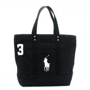 RalphLauren（ラルフローレン） トートバッグ 4055328 53004 POLO BALCK W／ WHITE PP