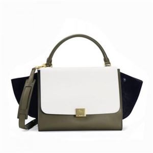Celine(セリーヌ) ハンドバッグ 16954 O1CR BIANCO/VERDE MILIT/BLU