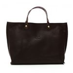 IL BISONTE（イルビソンテ） トートバッグ A2377 455 DARK BROWN