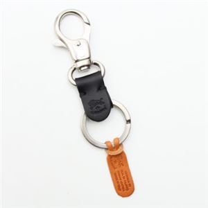 IL BISONTE（イルビソンテ） キーホルダー C0551 135N BLACK