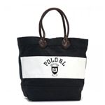 RalphLauren（ラルフローレン） トートバッグ 4055140 14002 BLACK／WHITE／BLACK