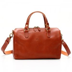 IL BISONTE（イルビソンテ） ハンドバッグ A2327 214 COGNAC