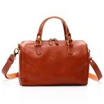 IL BISONTE（イルビソンテ） ハンドバッグ A2327 214 COGNAC