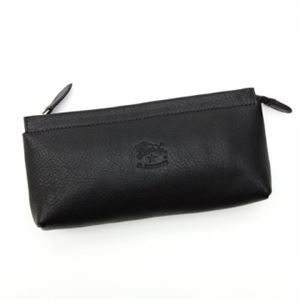 IL BISONTE（イルビソンテ） ペンケース C0762 153 BLACK