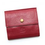 IL BISONTE（イルビソンテ） Wホック財布 C0910 694 LAMBRUSCO