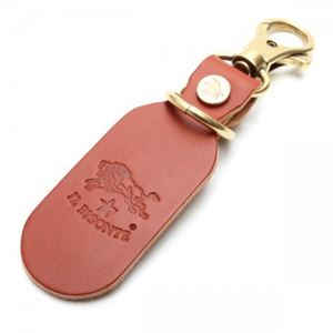 IL BISONTE（イルビソンテ） キーホルダー C0915 131 COGNAC