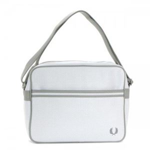 FRED PERRY（フレッドペリー） ショルダーバッグ L2132 134 WHITE／CLOUD BURST