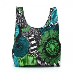 marimekko（マリメッコ） トートバッグ 41404 160 WHITE／GREEN／BLACK