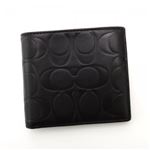 Coach　Factory（コーチ F） 二つ折り財布（小銭入れ付）  74531 BLK