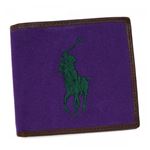 RalphLauren（ラルフローレン） 二つ折り財布（小銭入れ付）  4055166 98003 SQUIRE PURPLE