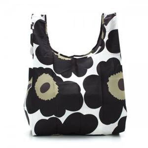 marimekko（マリメッコ） トートバッグ 40470 30 WHITE／BLACK／OLIVE - 拡大画像