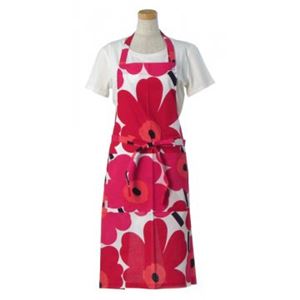 marimekko（マリメッコ） エプロン 64161 1 WHITE／RED