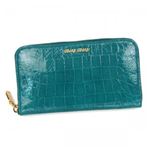 MIUMIU（ミュウミュウ） 長財布 長財布 5M0506 F0136 TURCHESE