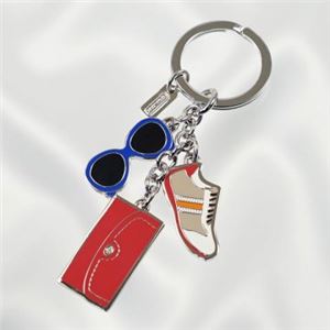 Coach Factory（コーチ F） キーホルダー 62509 SV／MC