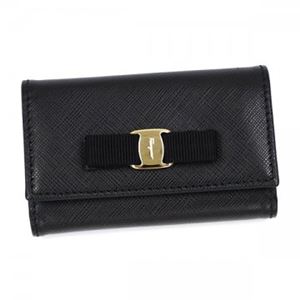 【9月15日まで限定販売】Ferragamo（フェラガモ） キーケース 22C211 600275 NERO