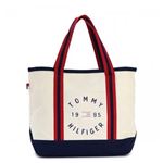 TOMMY HILFIGER（トミーヒルフィガー） トートバッグ 6927896 104 NATURAL／NAVY