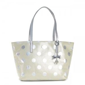 KATE SPADE（ケイトスペード） トートバッグ PXRU5368 112 NATURAL／SILVER