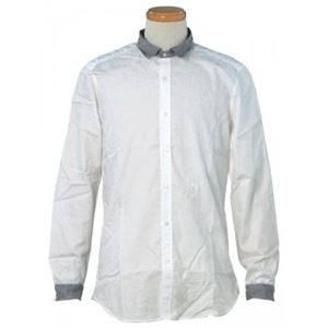 DIESEL（ディーゼル） メンズシャツ 00S53L 100 WHITE