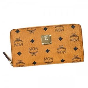 MCM（エムシーエム） 長財布 MYL4AVC47 CO001 COGNAC+PURPLE