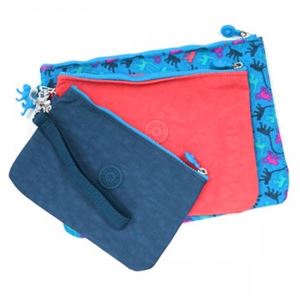 Kipling（キプリング） ポーチ K12415 B50 MONKEY SKY BG