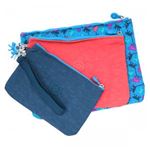 Kipling（キプリング） ポーチ K12415 B50 MONKEY SKY BG