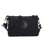 Kipling（キプリング） ナナメガケバッグ K15155 C21 BLACK ANIMAL