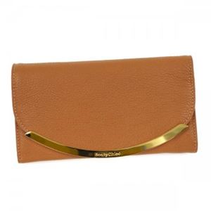 SEE BY CHLOE（シーバイクロエ） 長財布 9P7581 151 TAN