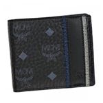 MCM（エムシーエム） 二つ折り財布（小銭入れ付） MXS4AVU06 BK001 BLACK