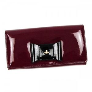 Vivienne Westwood（ヴィヴィアンウエストウッド） 長財布 1032 BORDEAUX／NERO