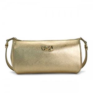 Ferragamo（フェラガモ） 二つ折り財布（小銭入れ付） 21C368 601970 ORO